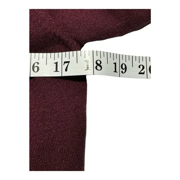 NEW Evolution Women's XS Red Burgundy Cardigan Sweater‎ Lightweight Knit NWT - Picture 5 of 6